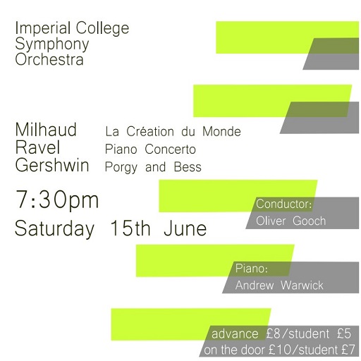 Concert poster